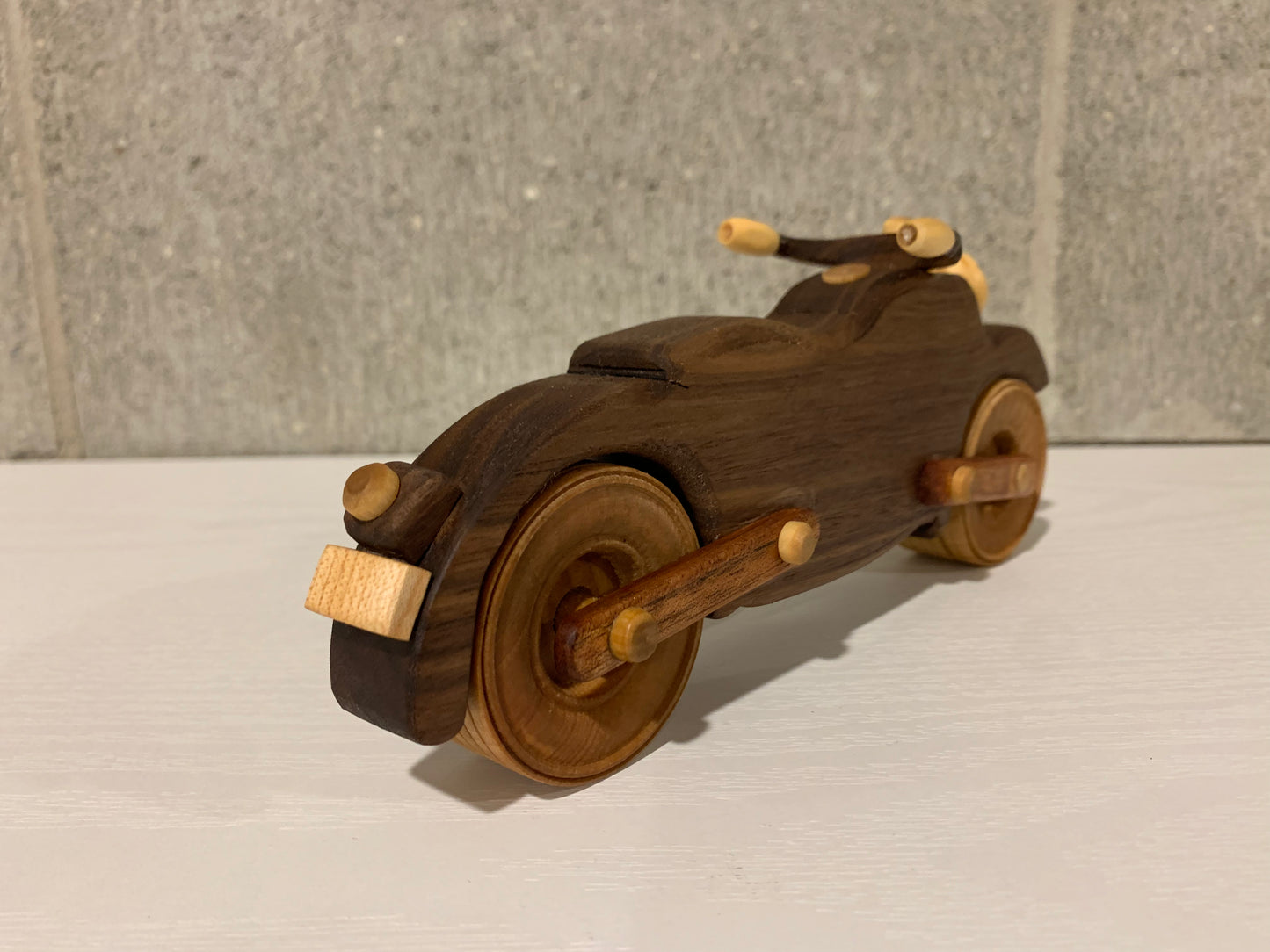 Wooden Motorcycle