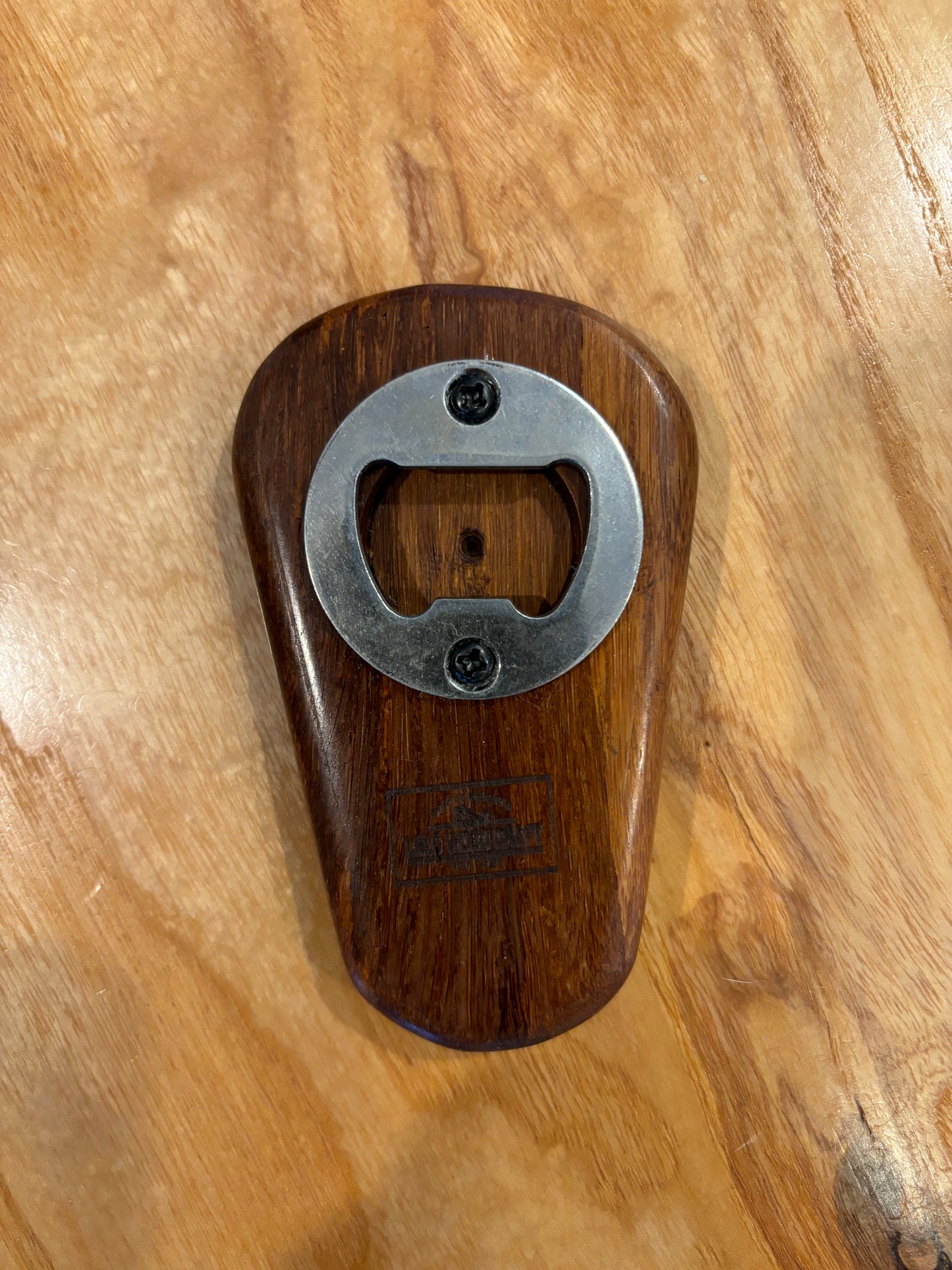 Handcrafted Wooden Beer Opener with Magnetic