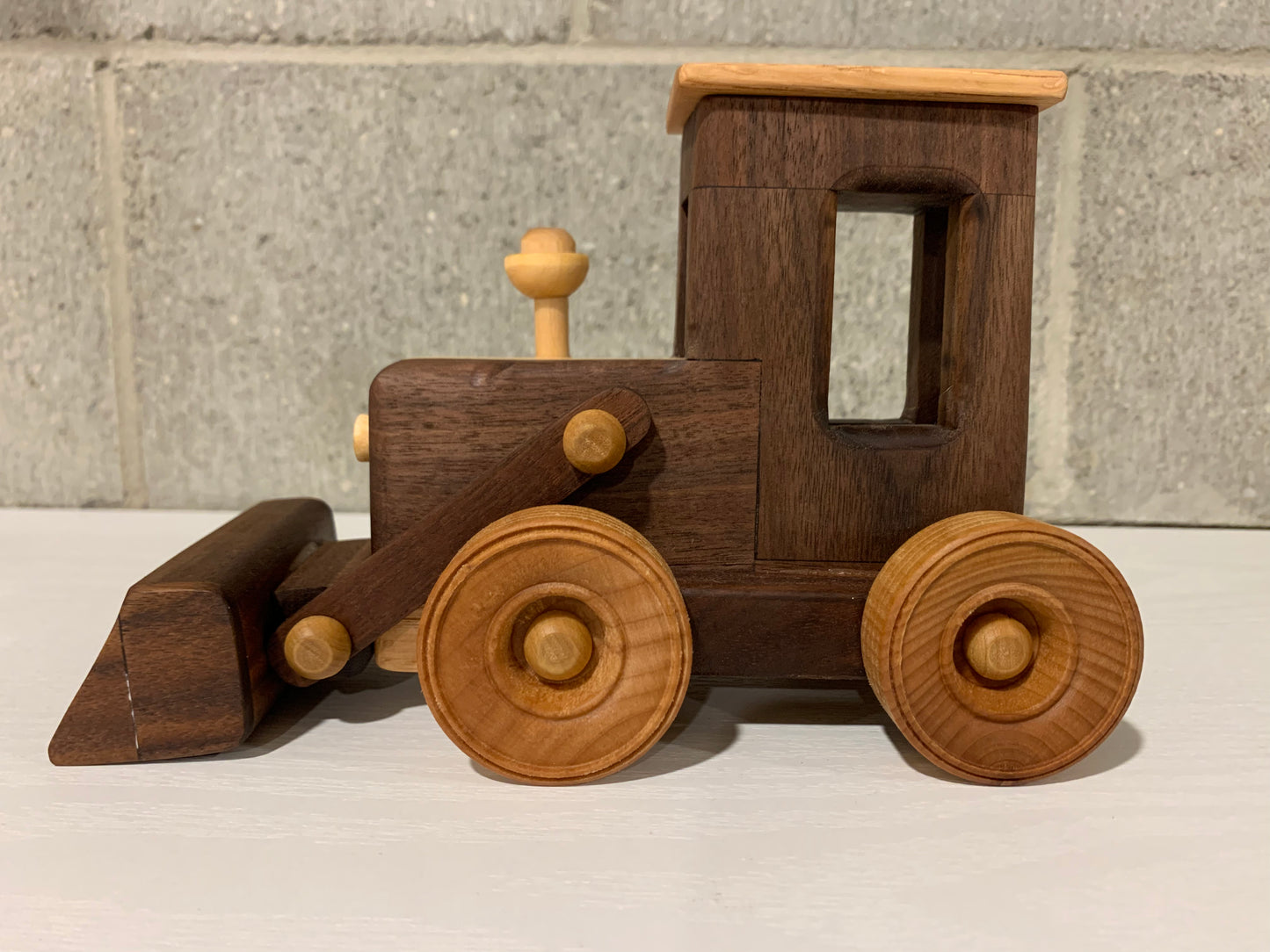 Wooden Tractor