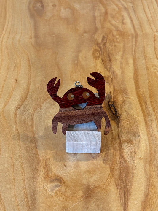 Crab keychain