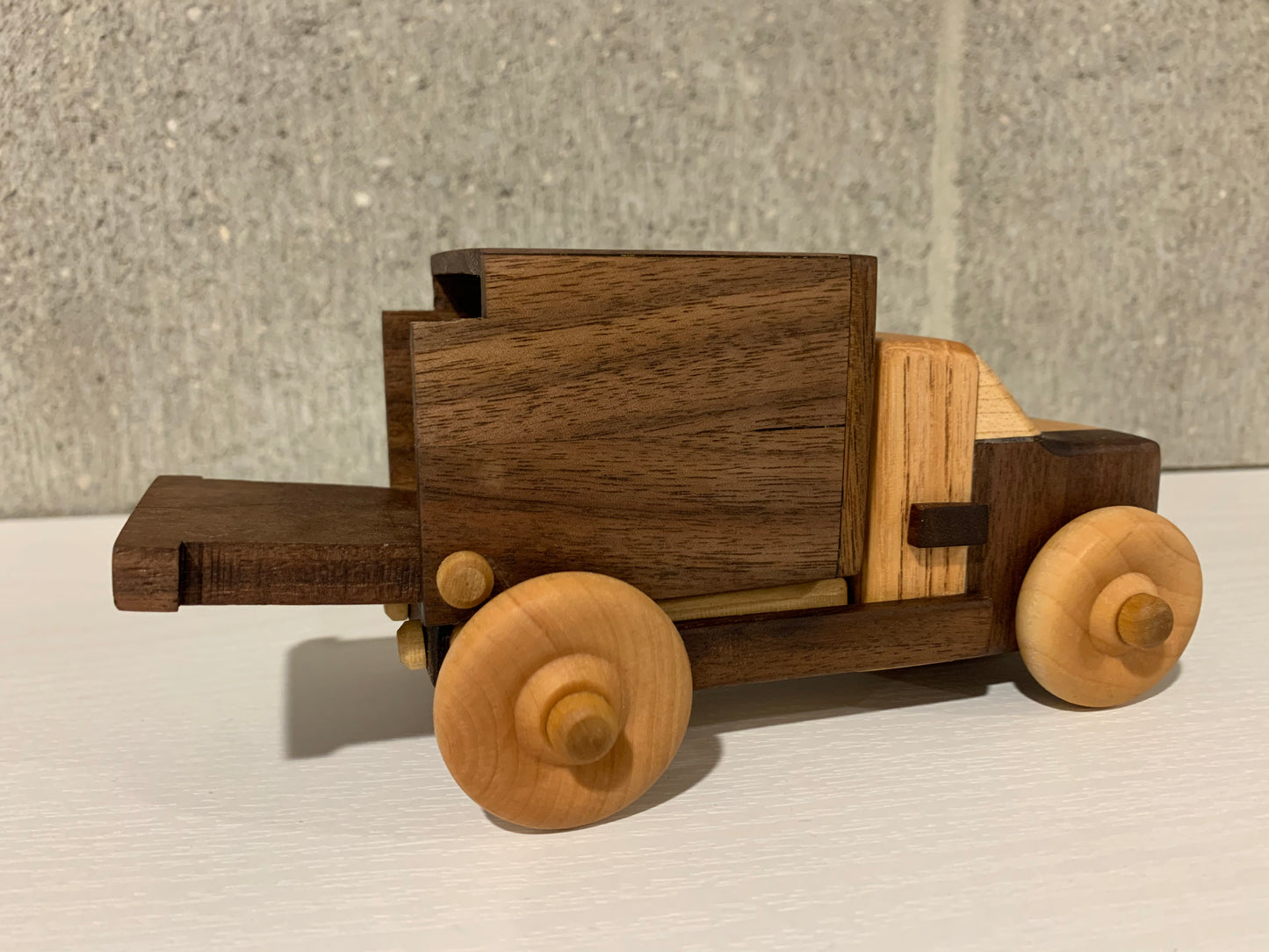 Wooden delivery Truck