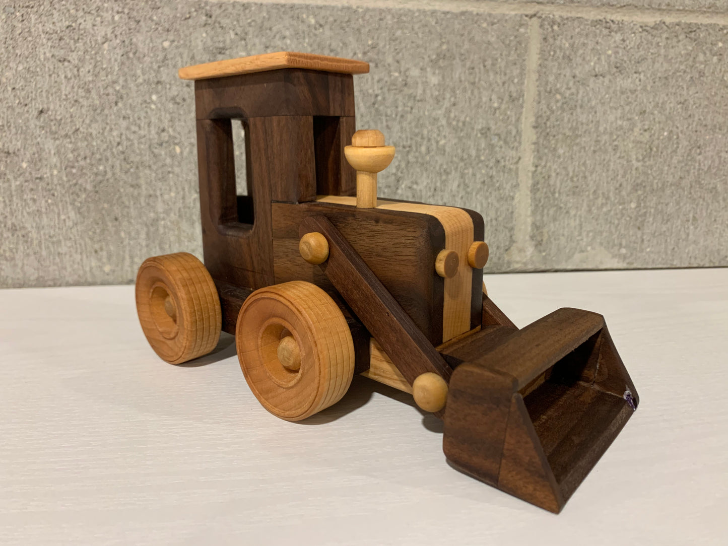 Wooden Tractor