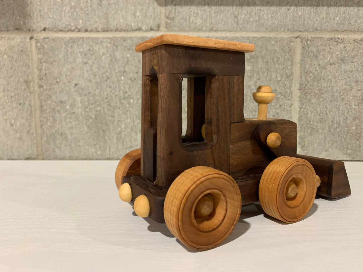 Wooden Tractor