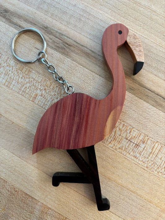 Flamingo Keychain