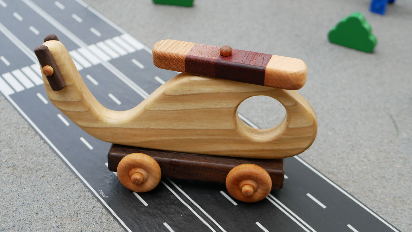 Wooden Helicopter toy