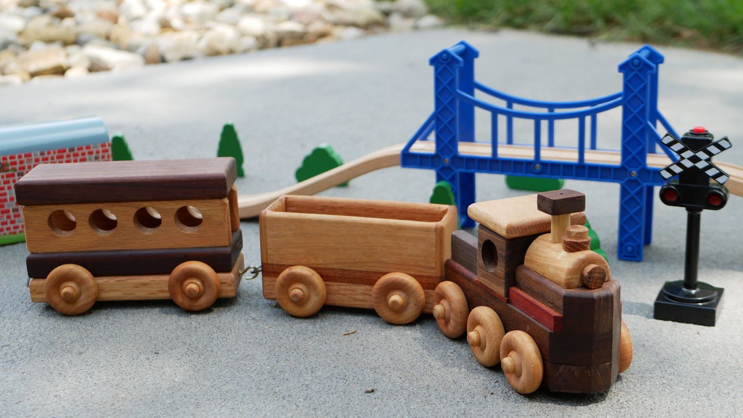 Wooden Train Toy