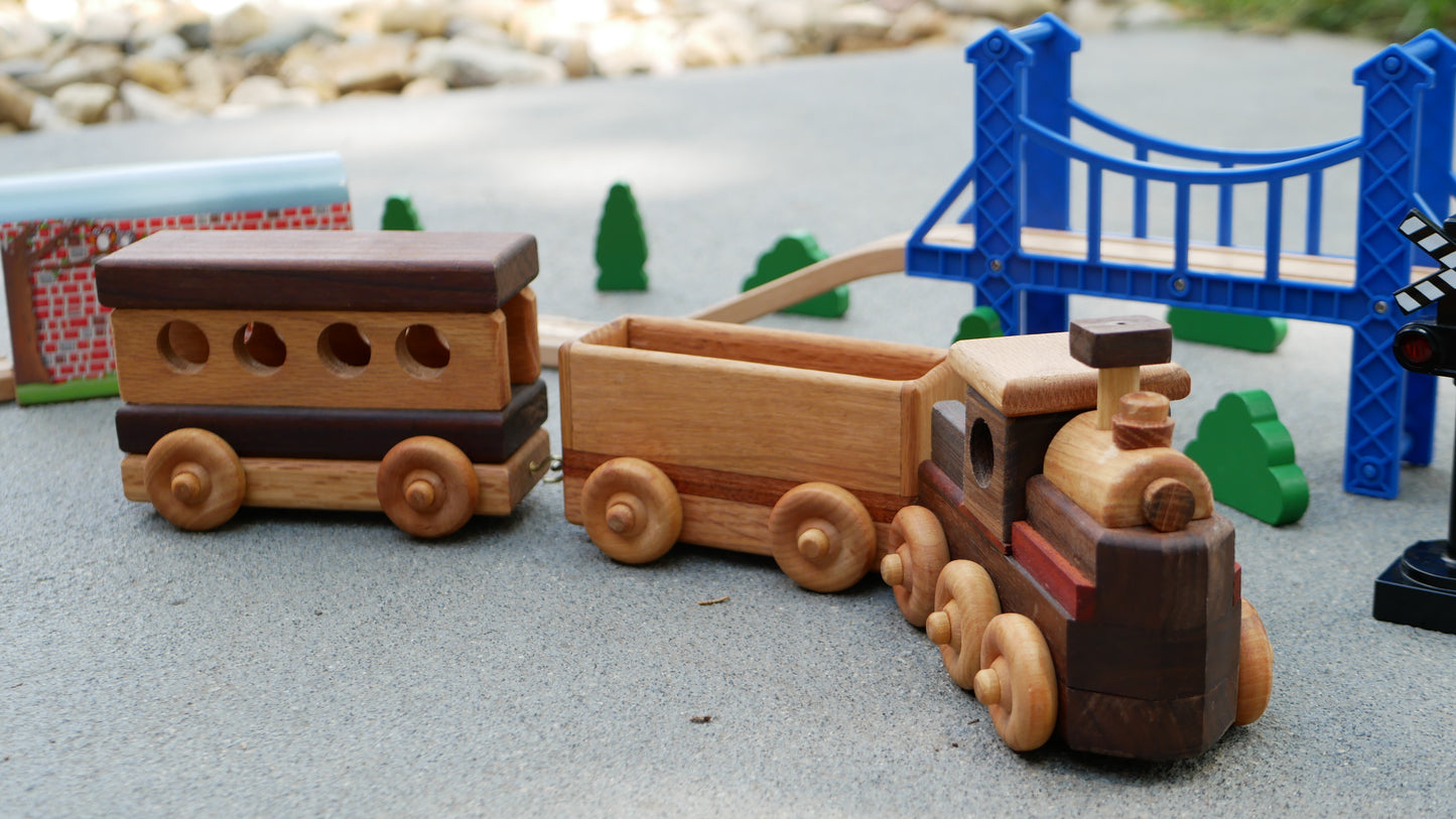 Wooden Train Toy