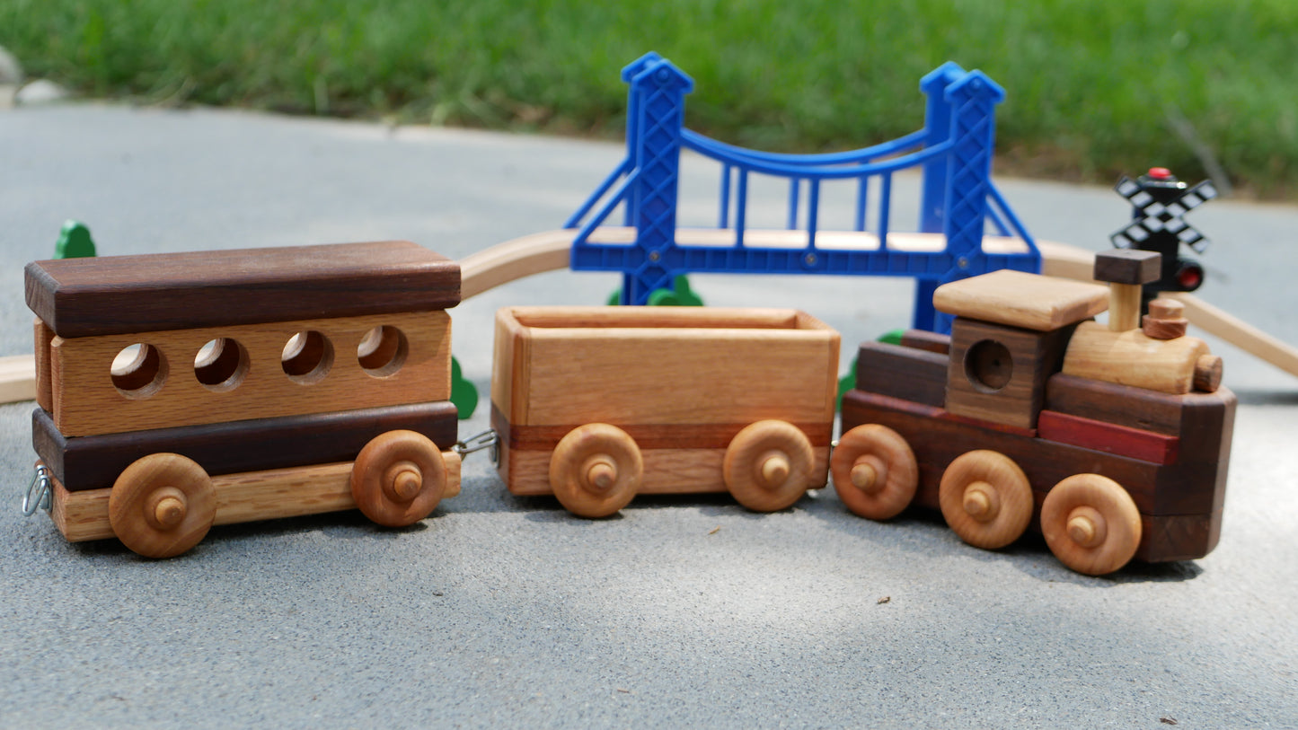 Wooden Train Toy