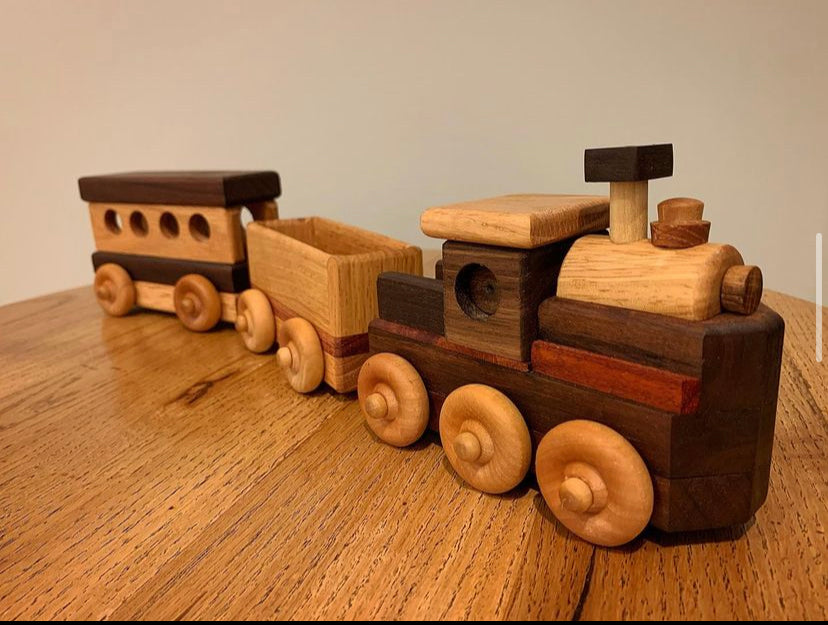 Wooden Train Toy